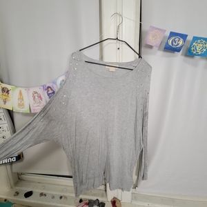 Michael Kors Studded Sleeves Ragalan 0X